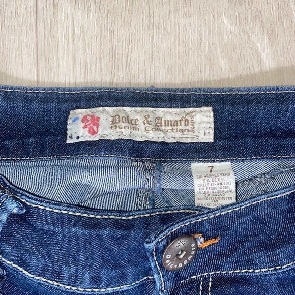 Dolce & Amaro Denim Collection Jeans Medium Wash Wash Women's 7 - Picture 3 of 5